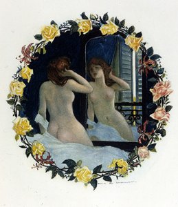 Illustration de Auguste François Gorguet (1862 - 1927) pour "Le Lys rouge" d