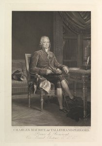 Portrait de Charles Maurice de Talleyrand-Périgord, après 1808 - Auguste Gaspard Louis Desnoyers