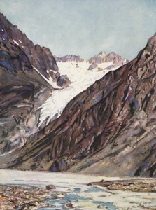 Le Glacier Blanc du Mont Pelvoux - Auguste Gerardin