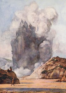 Le Geyser Noir, Nouvelle-Zélande - Auguste Gerardin