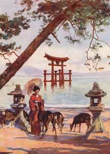 Le Torii de Miyajima, Japon
