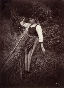 Paysanne, vers 1870 - Auguste Giraudon