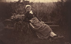 Paysanne, vers 1870