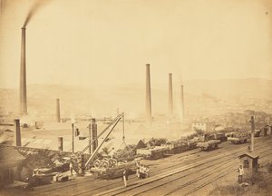 Embranchement et Usines de MM. Pétin et Gaudet à Saint-Chamond - Auguste Hippolyte Collard