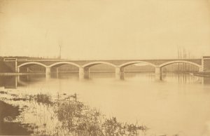 Ligne de Villeneuve-Saint-Georges à Montargis, Viaduc sur le Loing (près de Montargis) - Auguste Hippolyte Collard