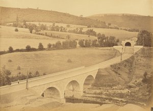 Viaduc sur Le Rhims, Près de Hôpital - Auguste Hippolyte Collard