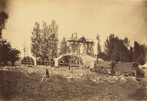 Viaduc sur le Bonson (Vallée de la Loire) - Auguste Hippolyte Collard