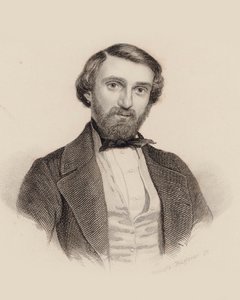Portrait du compositeur Giuseppe Verdi 1813-1901, c. 1850