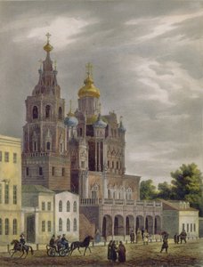 Église de la Dormition de la Théotokos à la rue Pokrovka à Moscou, 1825