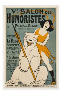 Ve salon des humoristes. Palais de glace. organisé par le Rire - Auguste Jean Baptiste Roubille
