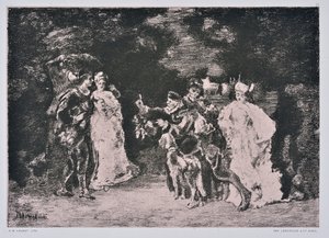 Le prix de la danse (dessin)