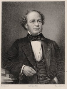 Portrait du compositeur Jacques Fromental Halévy 1799-1862 - Auguste Lemoine