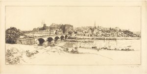 Angers - Vue panoramique - Auguste Lepere