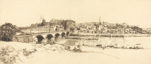 Angers - Vue panoramique, 1912