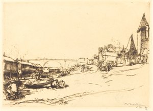 Angers - La maison du roi de Pologne - Auguste Lepere