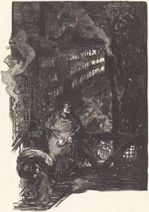 Atelier de magisserie aux Gobelins, publié 1901