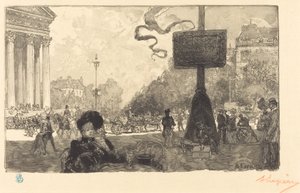 Coin de la rue royale - Auguste Lepere