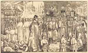 Procession de la Fête-Dieu à Nantes, 1901 - Auguste Lepere