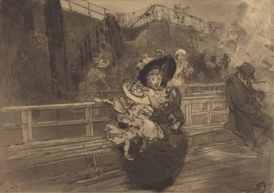 Départ pour Greenwich, 1891 - Auguste Lepere