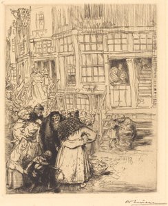 Quartiers juifs à Amsterdam - Auguste Lepere