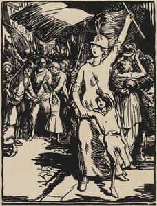 La Guerre est Déclarée - Auguste Lepere