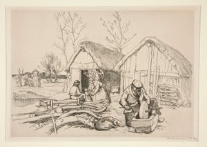 La maison du bûcheron (Vendée) - Auguste Lepere