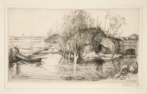 La masure inondée (Vendée)