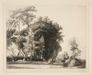 La route de Saint-Gilles (Saint-Jean-de-Monts) - Auguste Lepere