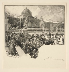 Le Palais des Arts Libéraux, Extérieur - Auguste Lepere