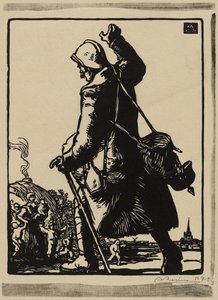 Le Permissionnaire - Auguste Lepere