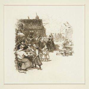 Festival en plein air - Auguste Lepere