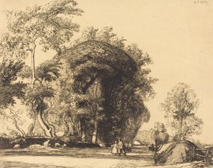 La route de St.-Gilles, St.-Jean-de-Monts - Auguste Lepere