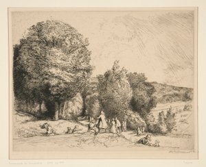 Promenade du dimanche (Crécœur-le-Grand)