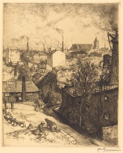 Souvenir de Saint-Denis - Auguste Lepere