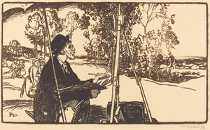 Le paysagiste - Auguste Lepere