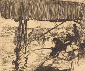 Sous le pont de Bercy, 1894