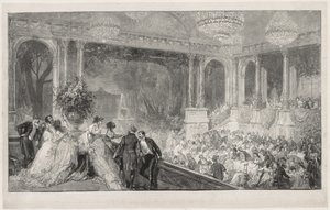 Fête aux Tuileries - Auguste Louis Lepère