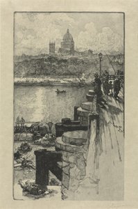 [Pêcheurs sur une jetée, Paris]