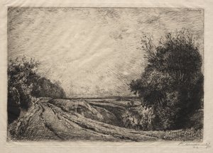 La Route de la Houssoye - Auguste Louis Lepère