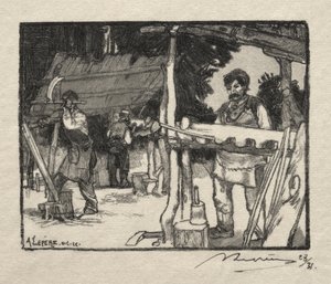 Le Fabricant de lattes - Auguste Louis Lepère
