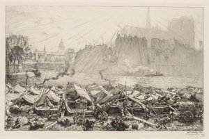 Le Grand Marché aux Pommes - Auguste Louis Lepère