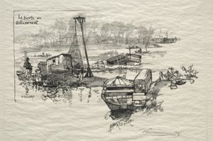 Le Point de Billancourt - Auguste Louis Lepère