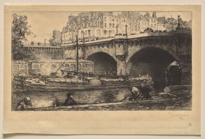 Le Pont Neuf - Auguste Louis Lepère