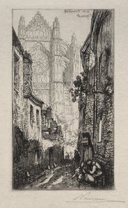 Une Ruelle, Beauvais - Auguste Louis Lepère