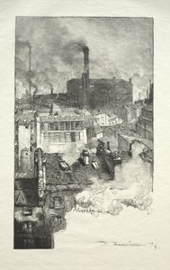 Quartier des Gobelins - Auguste Louis Lepère