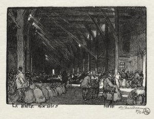 Rouen Illustré: La Halle aux Blés - Auguste Louis Lepère