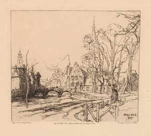 Le Pont du Béguinage à Bruges