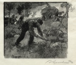 Arracheurs de bruyères, 1887