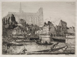 Arrivées des légumes-Amiens - Auguste Louis Lepère