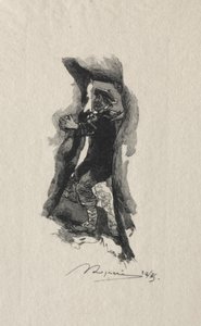 Au défilé de Sept-Cavernes - Auguste Louis Lepère
